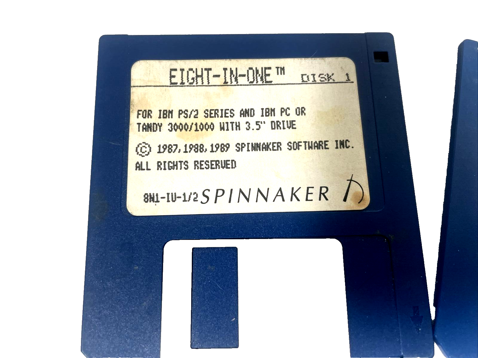 "Better Working Eight-In-One Spinnaker" Software Package