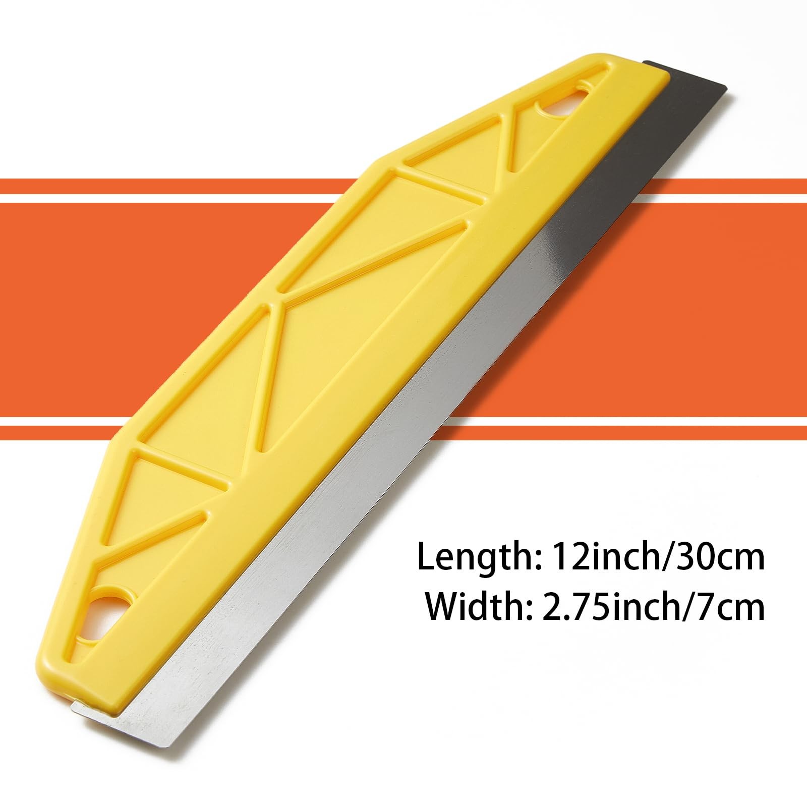 Qyueyue Painter's Trim Guard 12 Inch Paint Shield, Edge 12 inches, Yellow