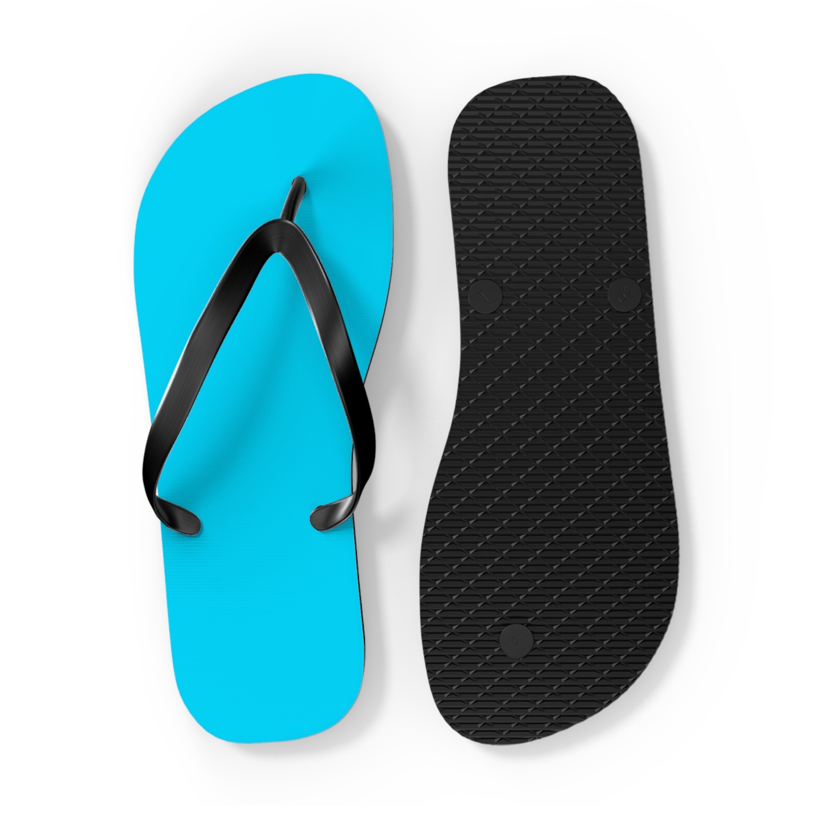 Turquoise Flip Flops, Sandals Slides, Summer Footwear, Brand New