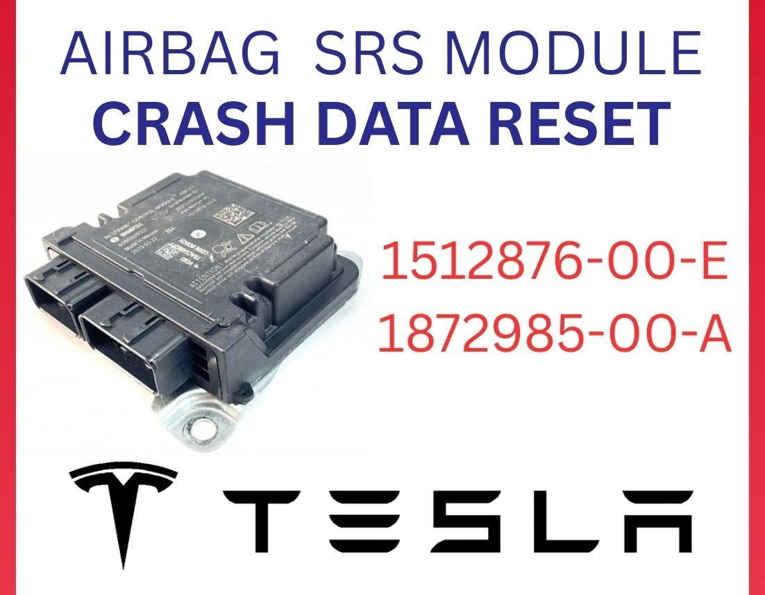 Advanced Crash Reset, Reflash & Repair Service for  Tesla 1872985-00-A