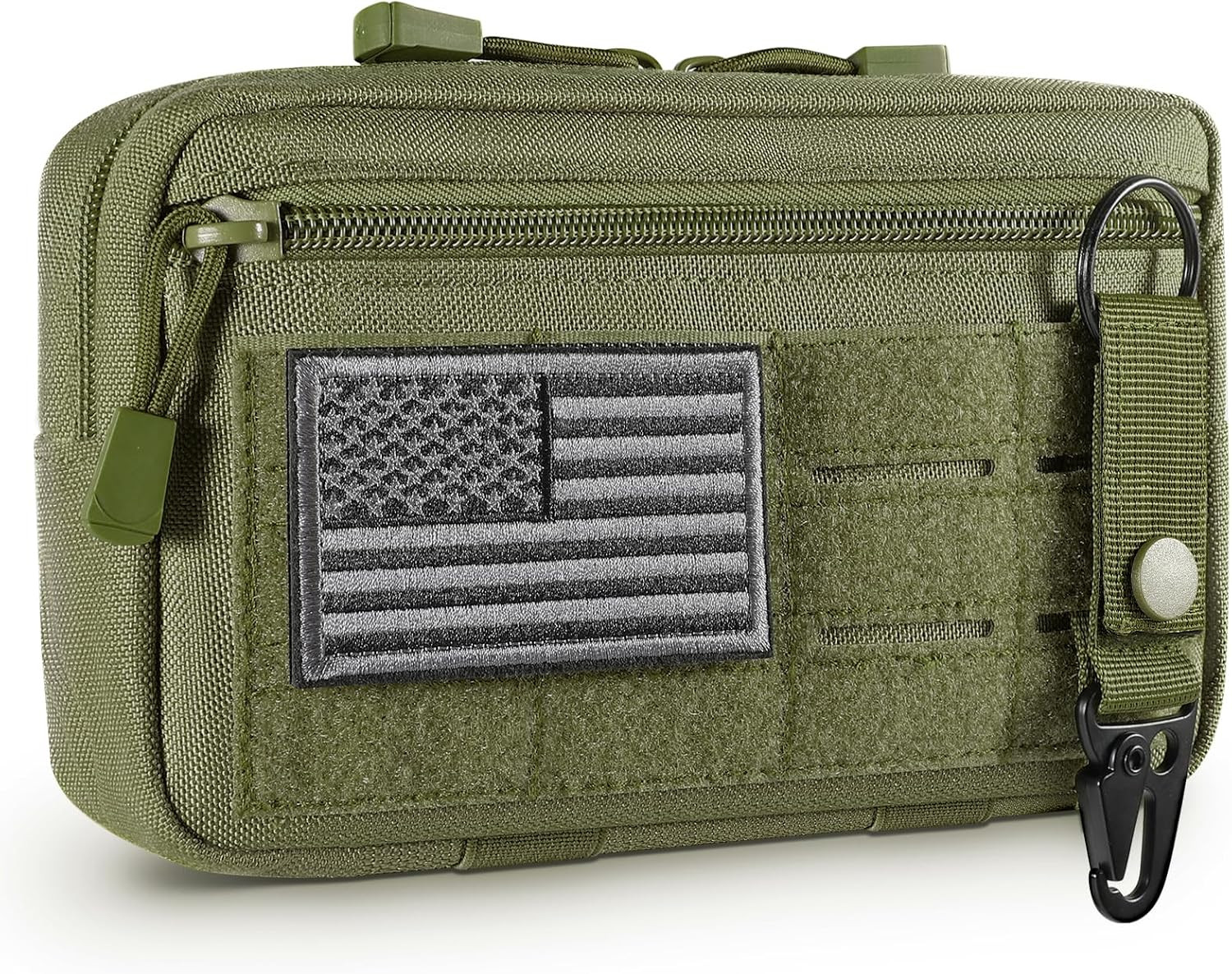 Tactical Molle Admin Pouch Utility Laser Cut EDC Tool Pouch Bag Horizontal Modul
