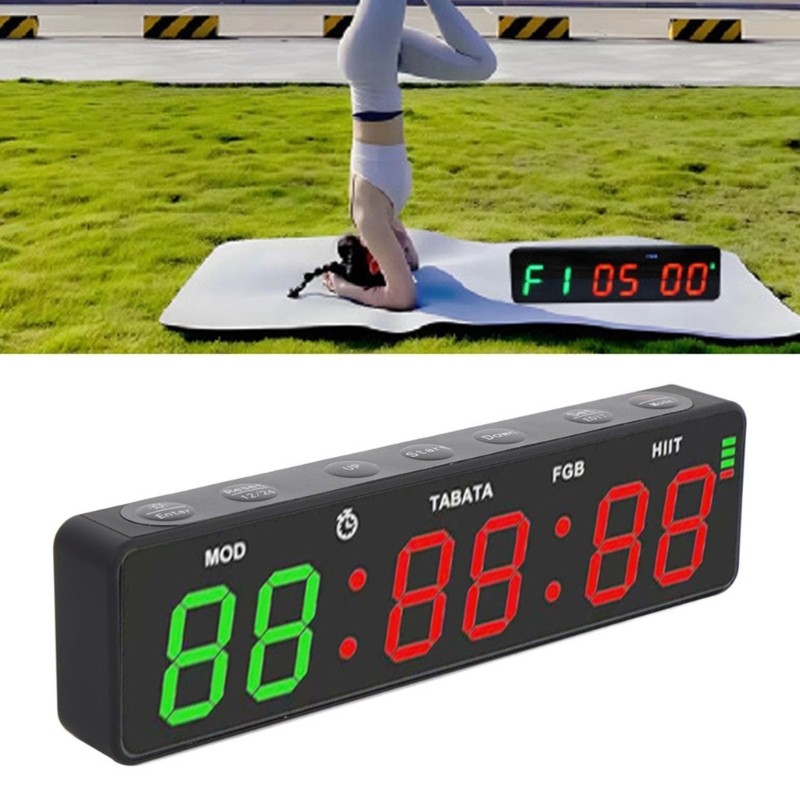 Portable Exercise Timer For Interval Workouts And Daily Use