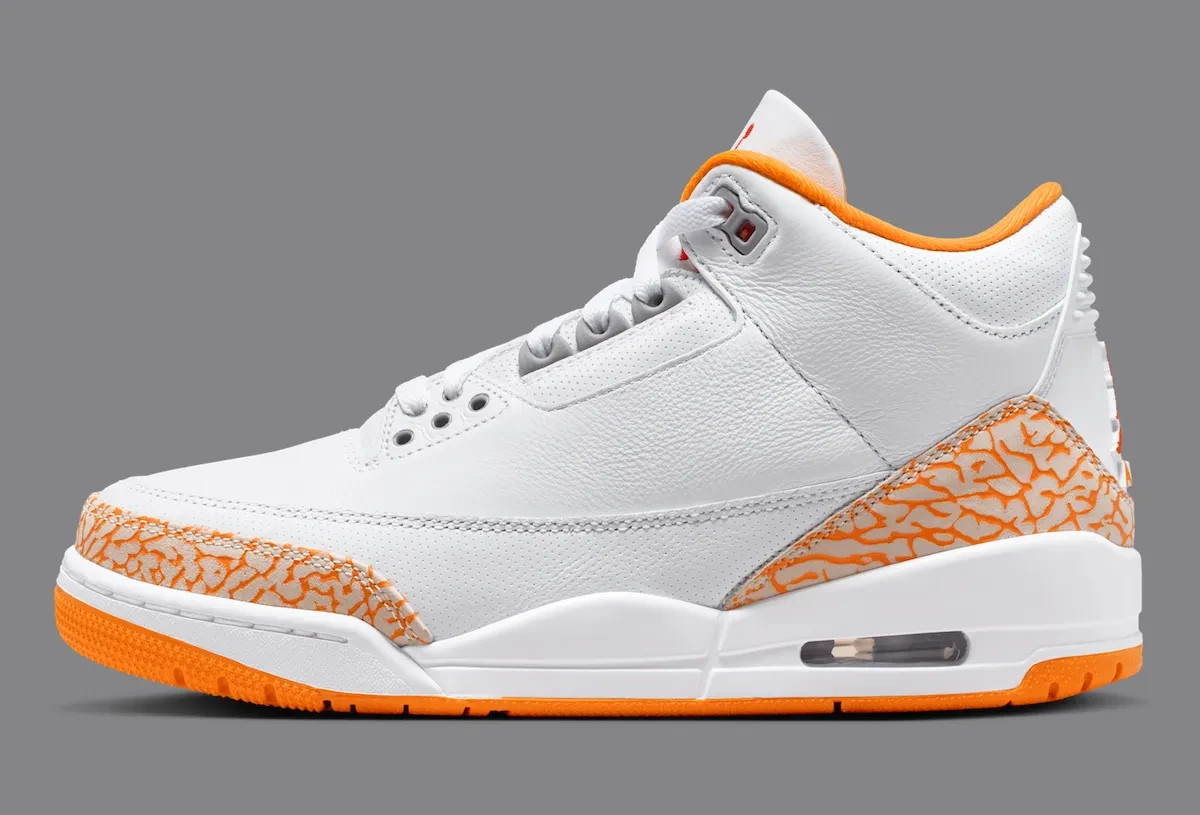 Jordan 3 “Orange Citrus” MEN ALL Size US (7-12)