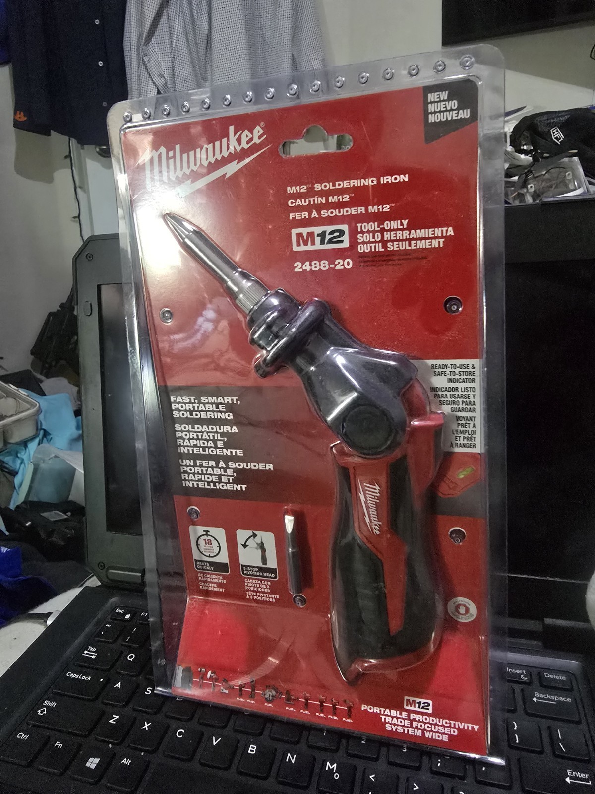 Milwaukee 2488-20 M12 Soldering Iron (Tool Only)
