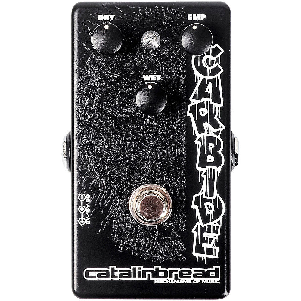 Catalinbread Carbide Distortion Effects Pedal Black Refurbished