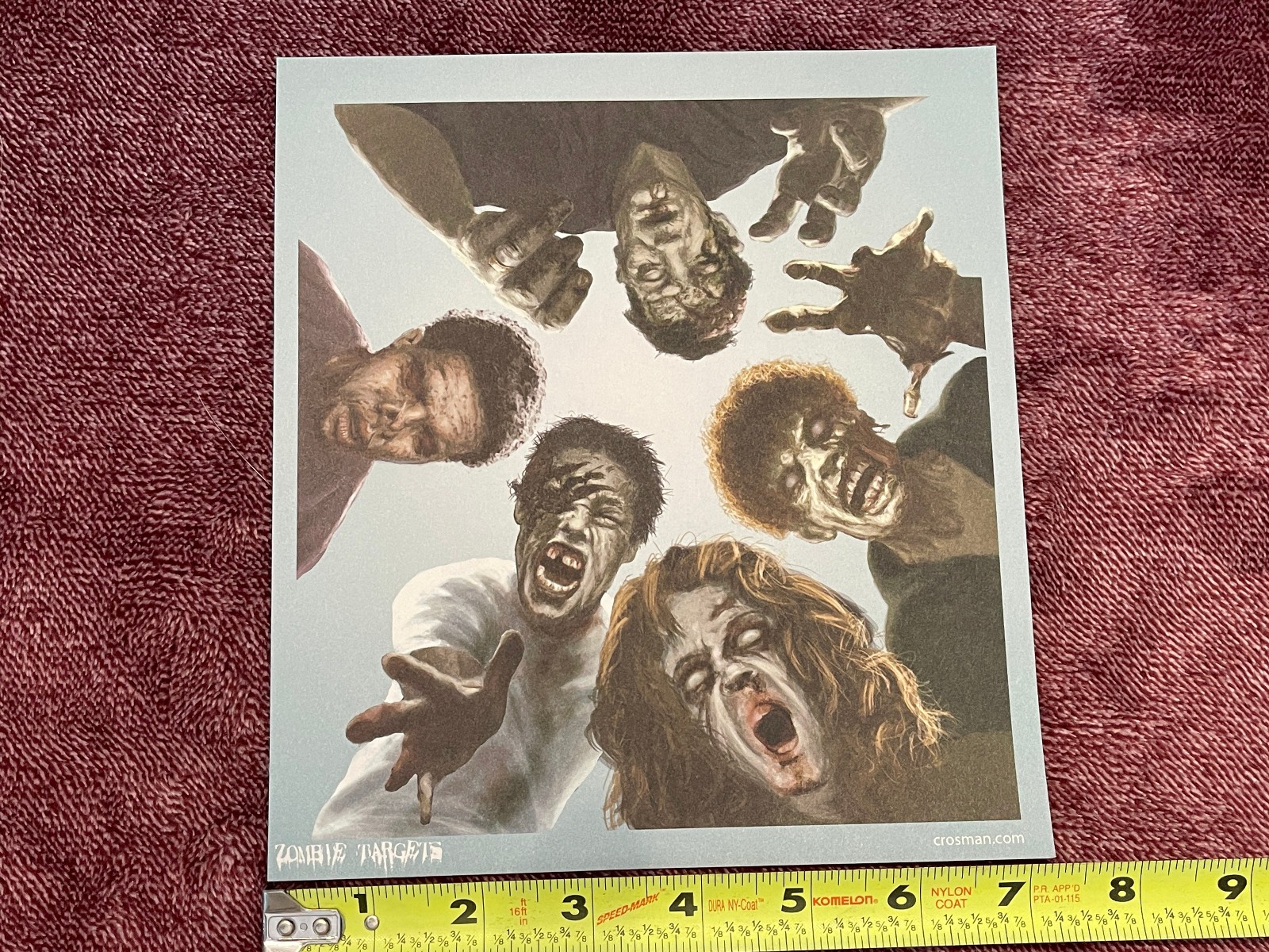Undead Apocalypse Airsoft Fun Kit Defense Zombie Targets Pack of 17