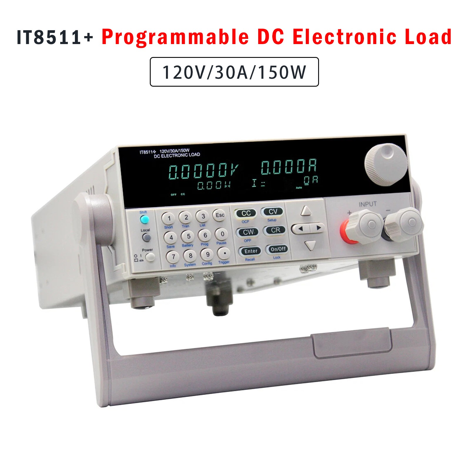 IT8511+ Programmable DC Electronic Load Single-Channel 120V/30A/150W