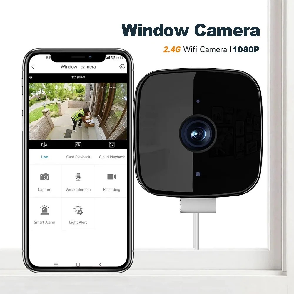 Safeview Window Camera Protect Your Home Window Security Camera+