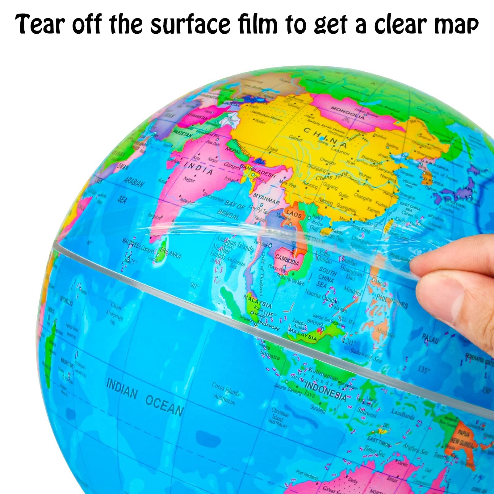 10'' World Globe for Kids Learning