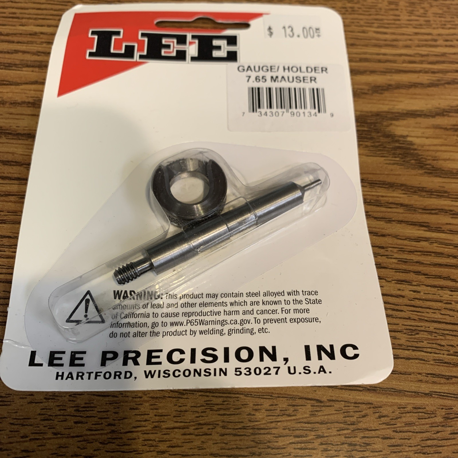 Lee Case Length Gauge and Shell Holder 7.65 MAUSER