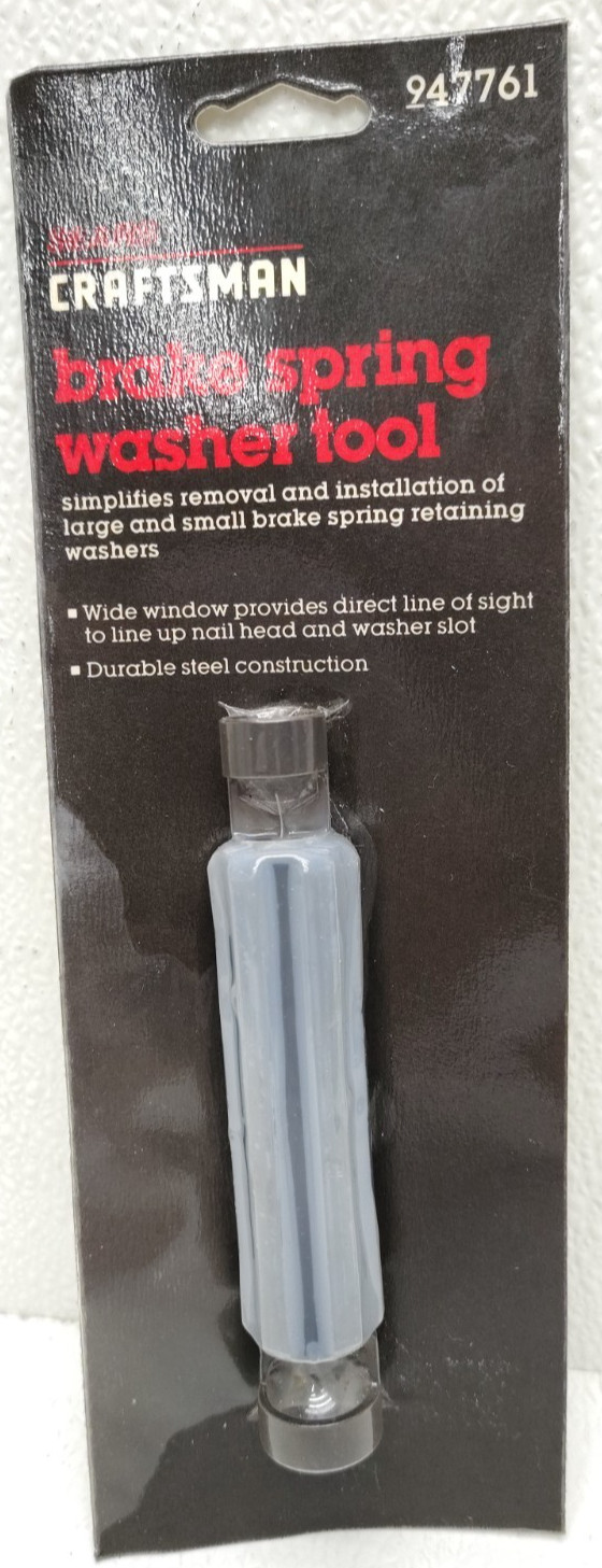 RARE 1970'S CRAFTSMAN 947761 BRAKE SPRING WASHER TOOL NEW SEALED NOS NO UPC CODE
