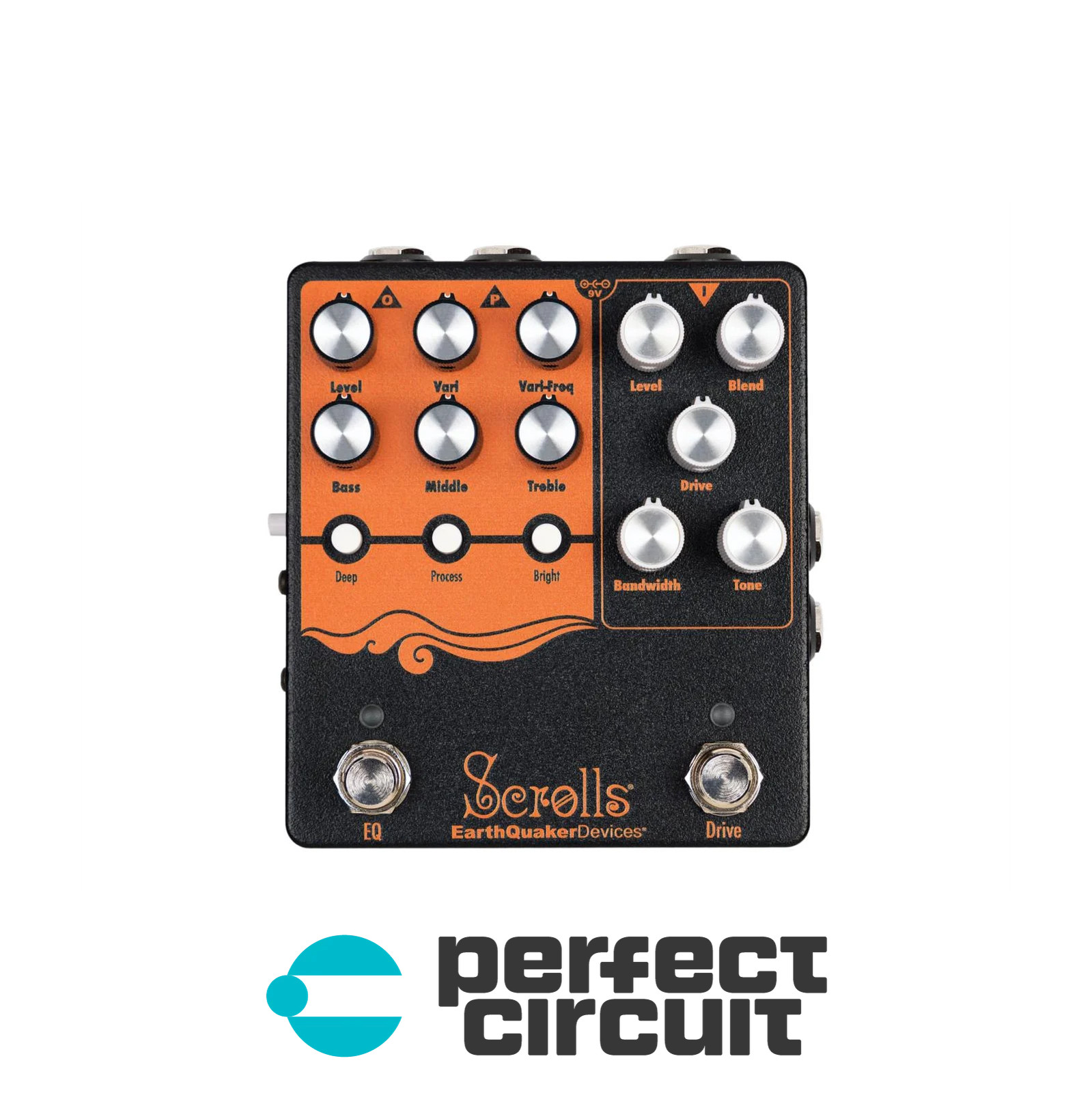 EarthQuaker Devices Scrolls Bass Odyssey Pedal EFFECTS NEW PERFECT CIRCUIT
