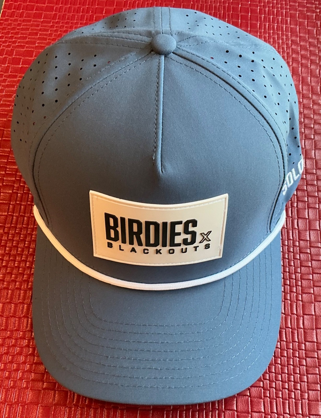 Solobird Birdies X Blackouts Golf SnapBack Hat NWOT