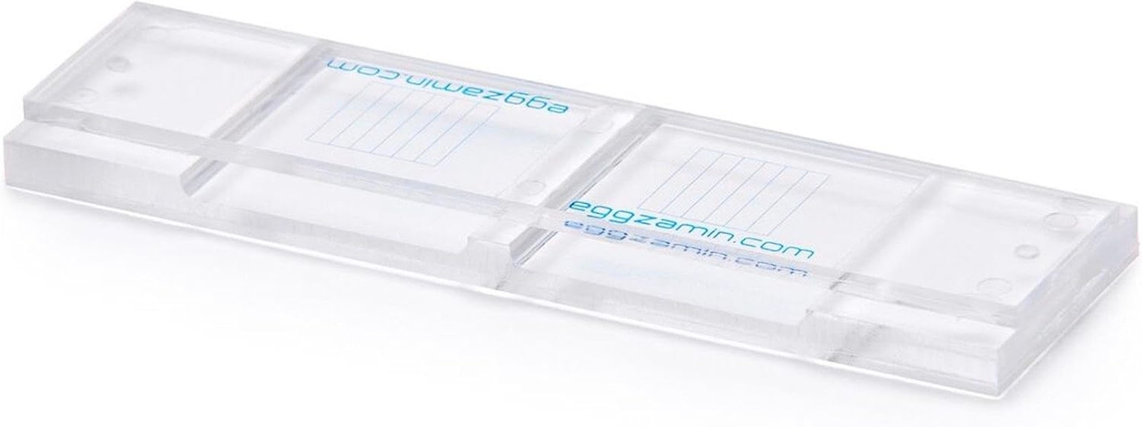 Mcmaster Method Microscope Slide for Fecal Egg Counts (FEC), Double Chamber Coun