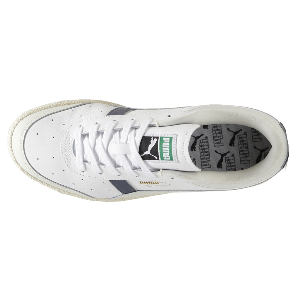 PUMA Seoul Leather Lace Up Mens White Sneakers Casual Shoes 39841005