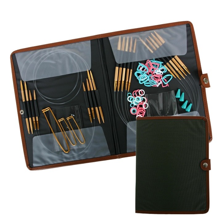 Bamboo Circular Knitting Needle Set
