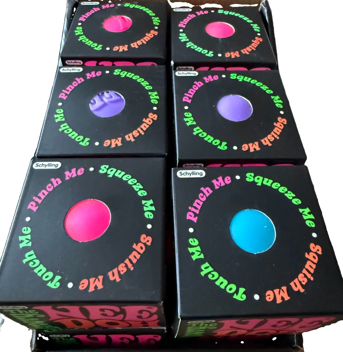 Viral NeeDoh Groovy Glob 12 Assorted Colors Display Box 🔥 AUTHENTIC SCHYLLING