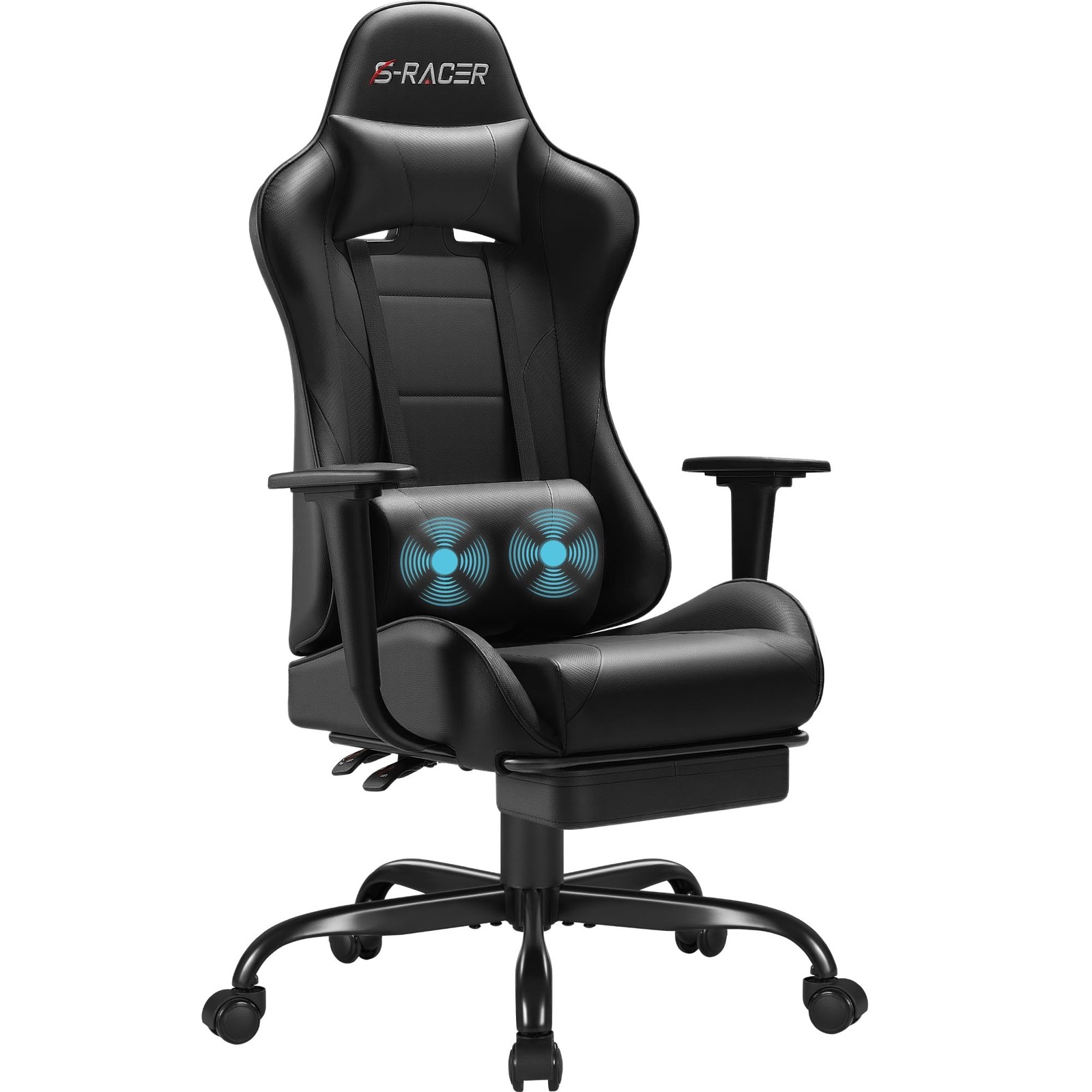 Homall Gaming Chairs, Computer Chair with Footrest and Massage Lumbar Support...