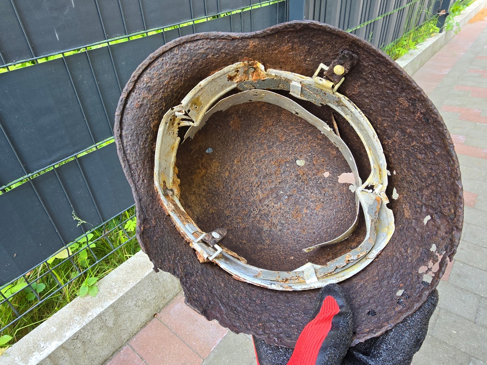 WW2 Accessories from the German bunker rare relic.