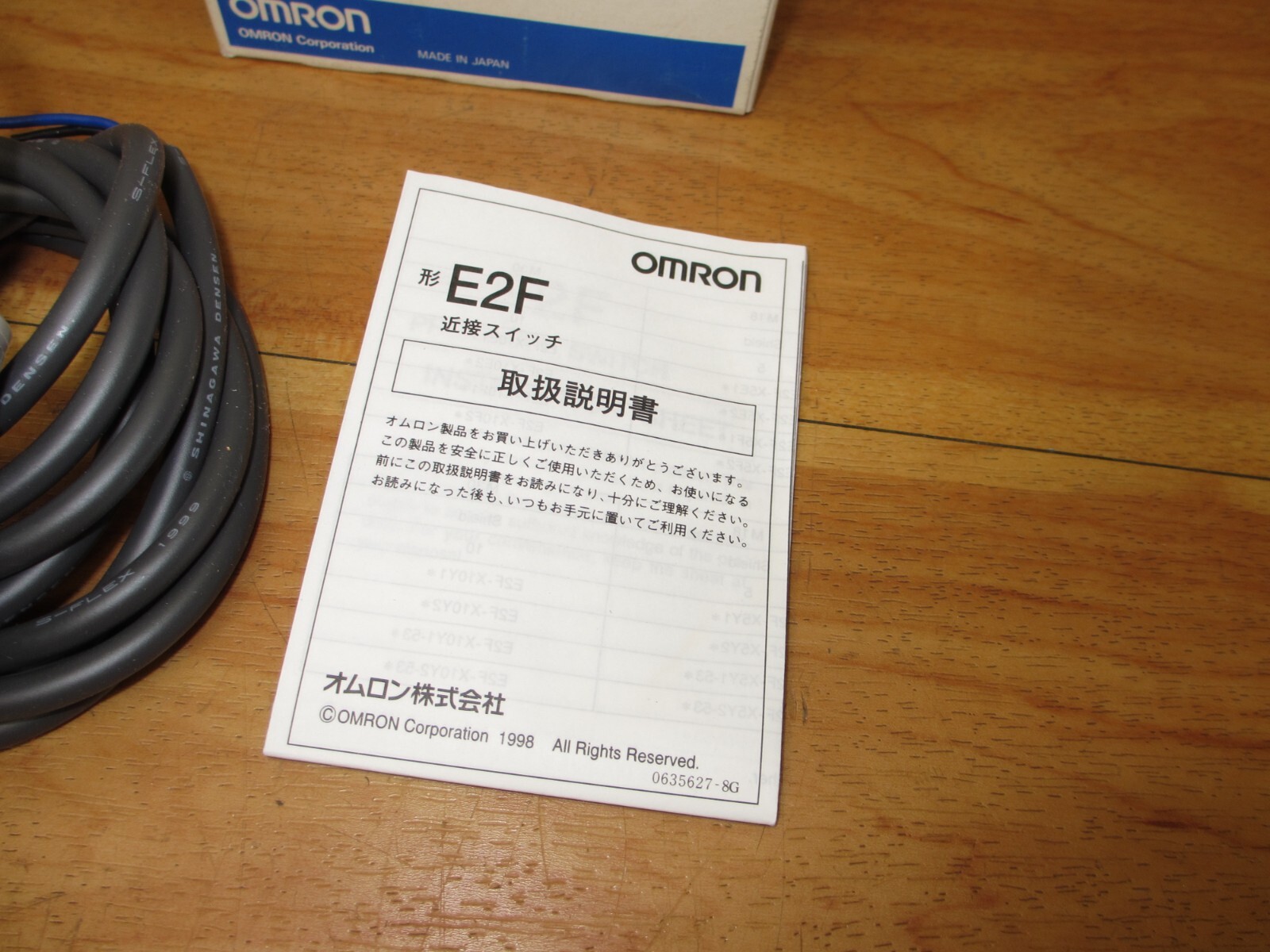 Omron E2F-X10E1 *NEW* Proximity Switch Sensor **USA SHIP**