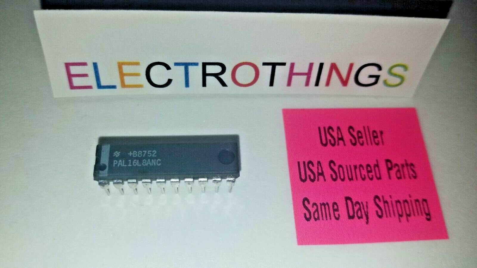 National Semiconductor PAL16L8ANC PAL16L8 DIP-20 Programmable Array Logic NOS