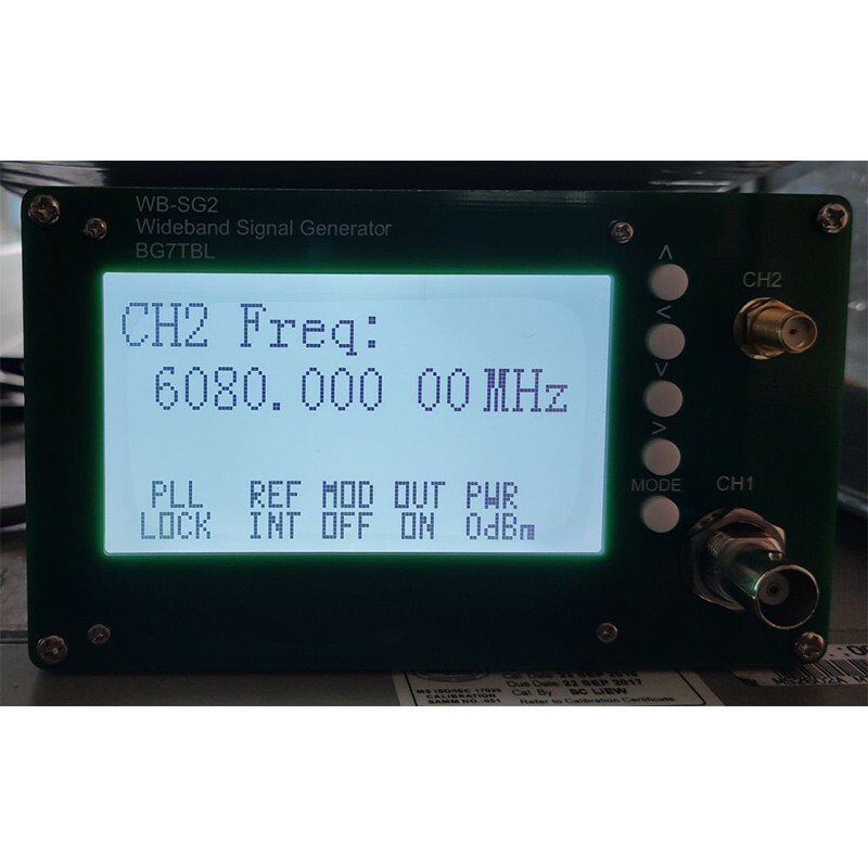 WB-SG2 Wideband Signal Generator BG7TBL Signal Source 1Hz-6.4G WB-SG2-6.4G sup