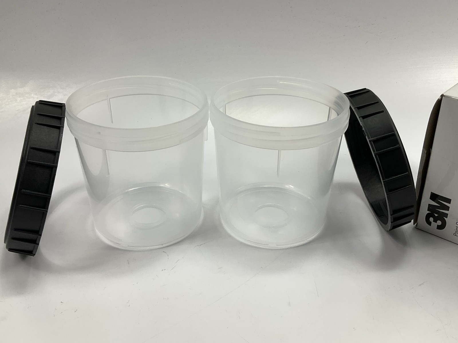 3M 16001 PPS Mixing Cups And Collars, Regular (Standard) 650ml (22oz), 2 / PACK