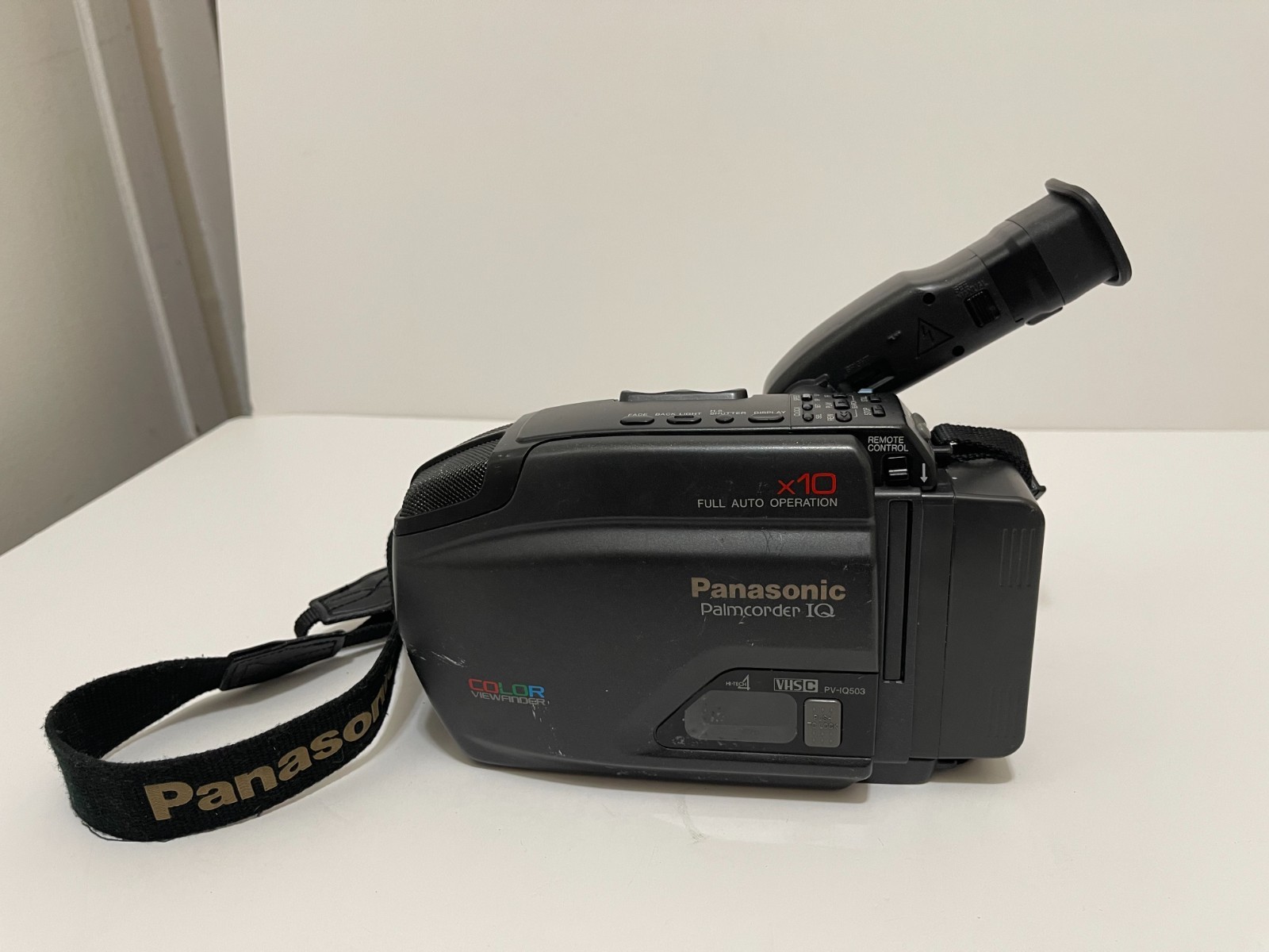 Panasonic PV-IQ503 Palmcorder Camcorder Camera Untested FOR PARTS REPAIR AS IS