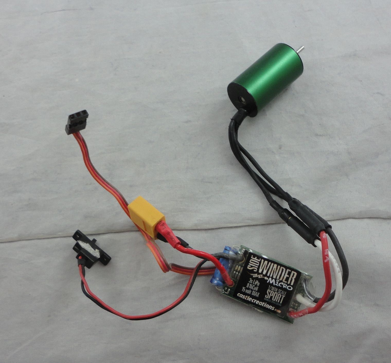 Castle Creations Sidewinder Micro ESC w/Brushless Motor