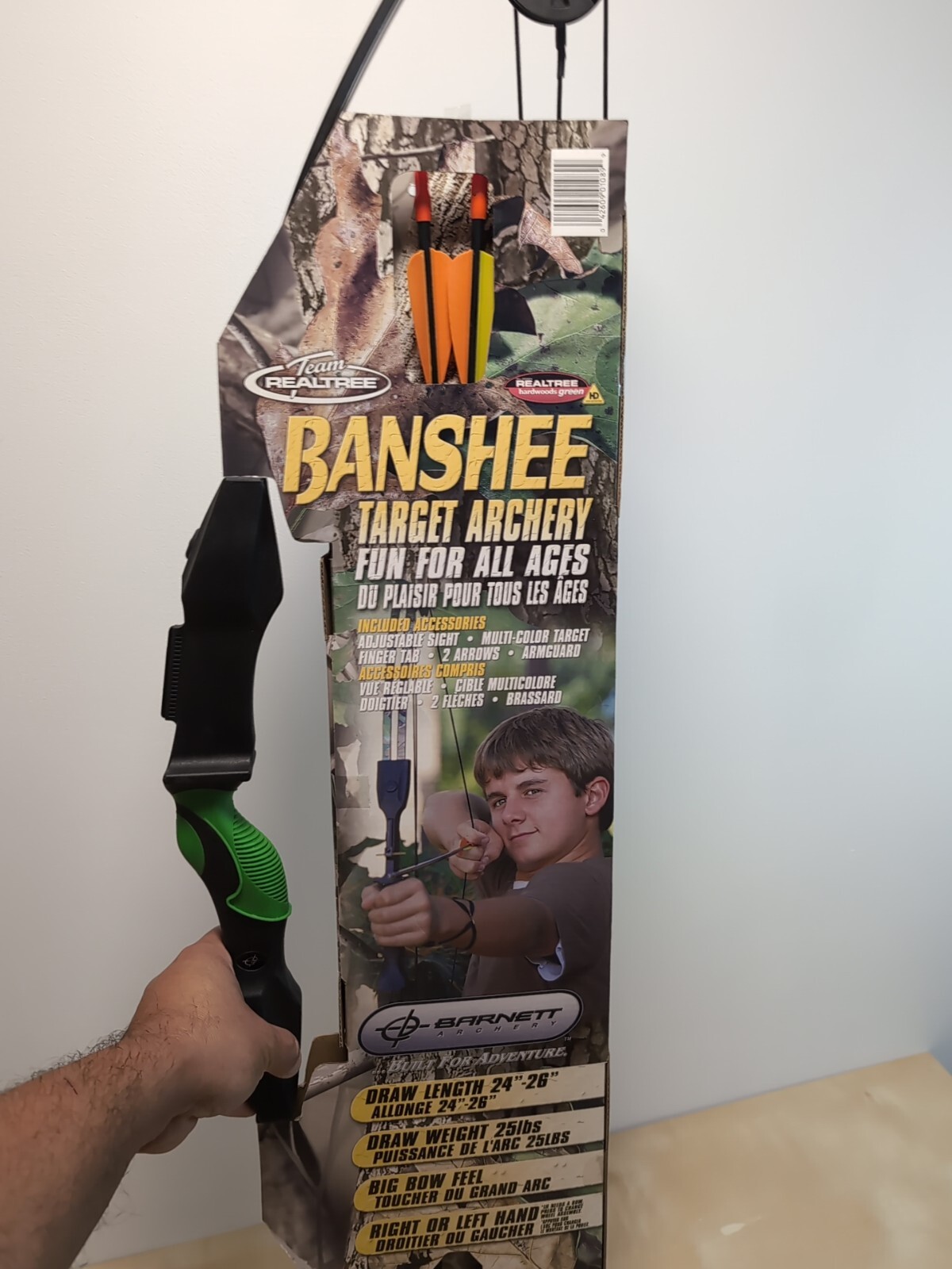 Barnett Banshee Quad Compound Bow Training Outdoor Condition New Extra Arrows