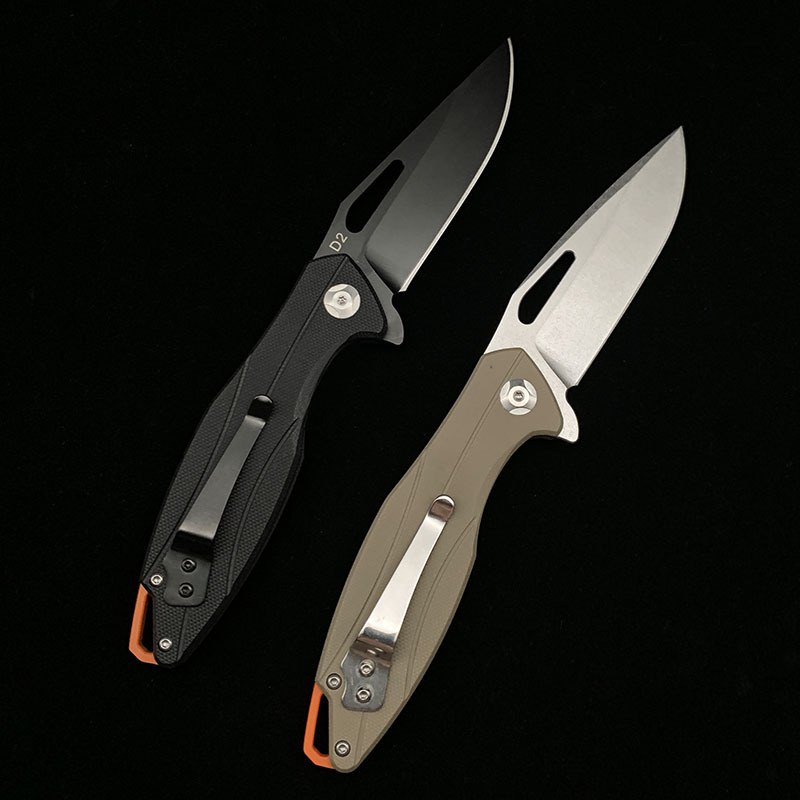 STABBYJOE SJ10 FOLDING FLIPPER KNIFE | D2 BLADE | G10 | USA SHIPPER