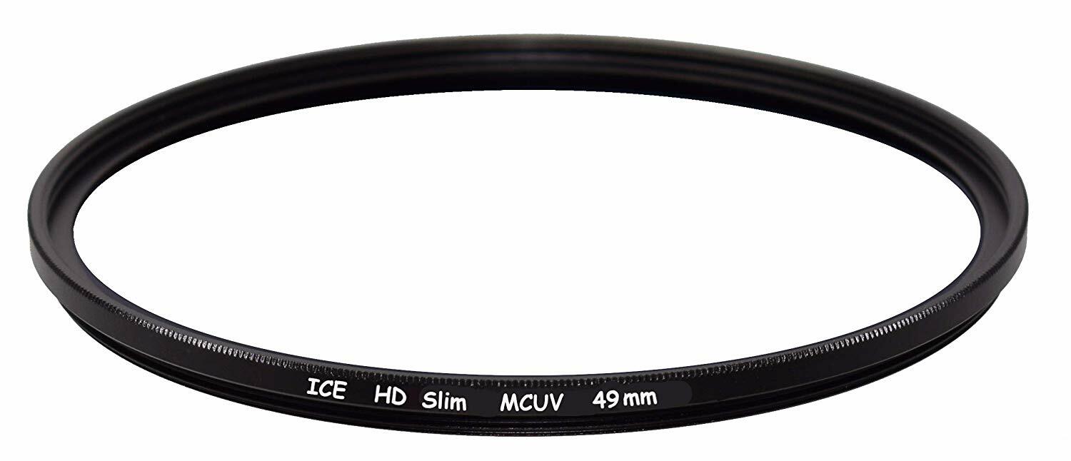 ICE HD 49mm Slim UV MCUV 49 MC Filter Hard Coated EZ Clean 16 Layer Multi-Coated