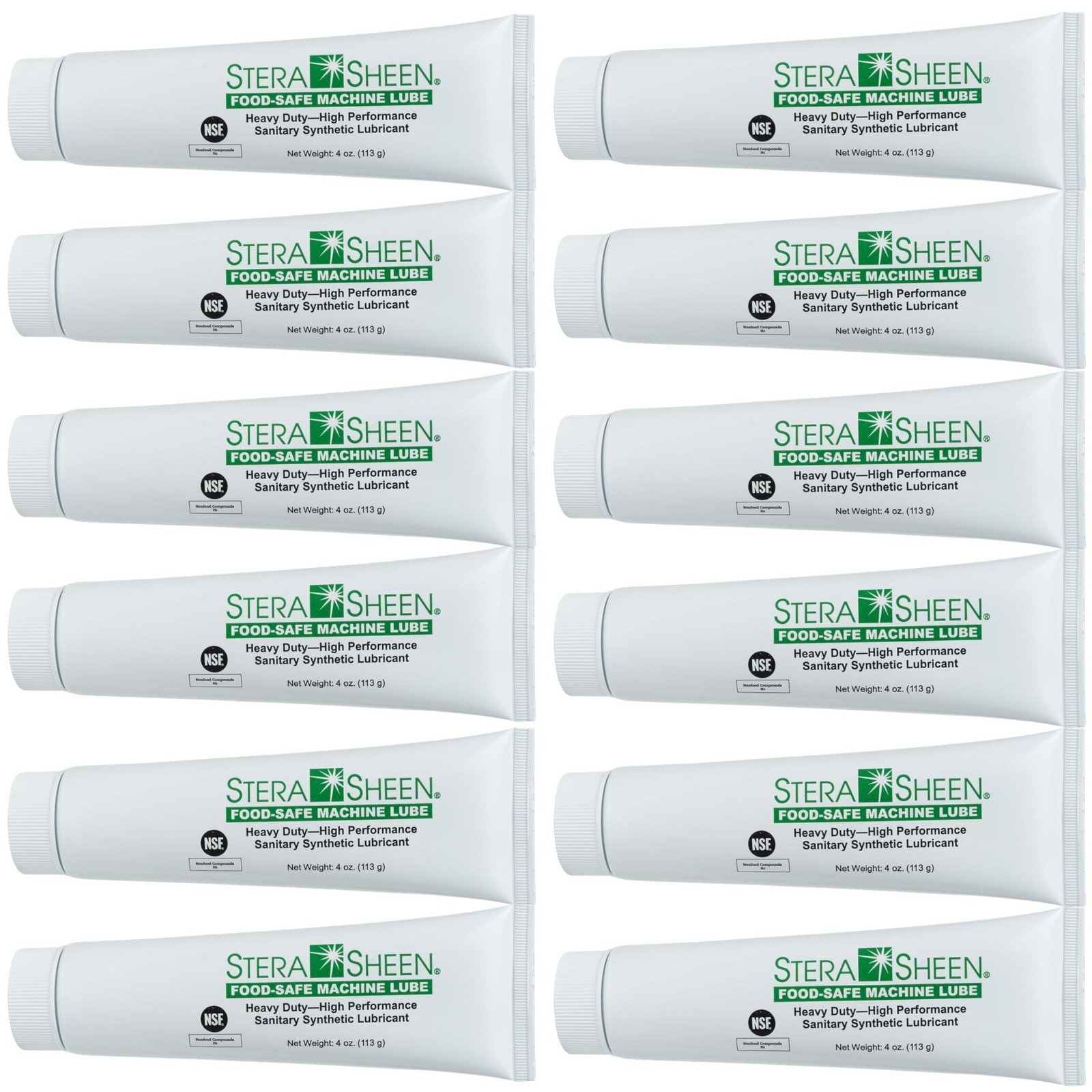 Food Safe Machine Lube - Heavy Duty, High Performance Sanitary Synthetic Lubr...