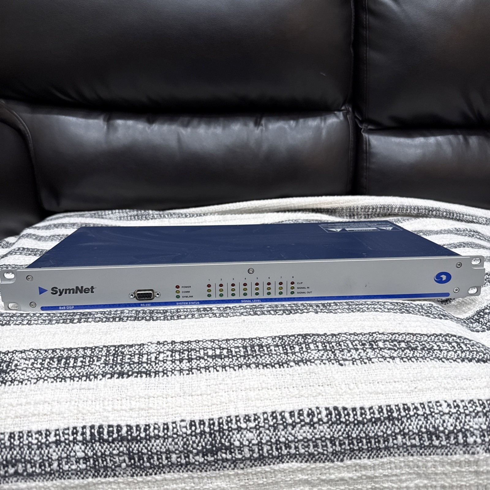 Symetrix SymNet 8X8 DSP Rack Mountable Audio Matrix Digital Signal Processor 🚚
