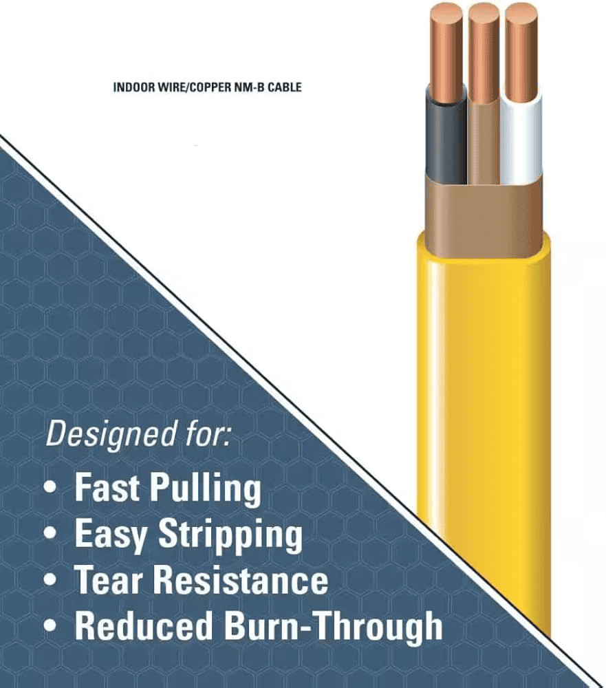 Cable Cabana 12/2 NM-B x 35' Electrical Cable