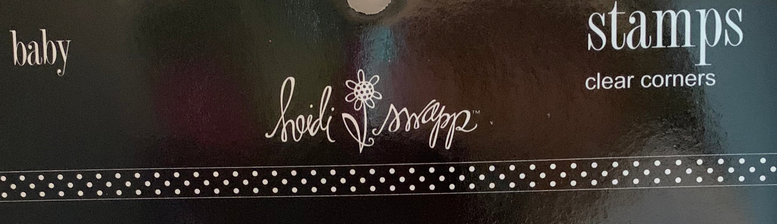Heidi Swapp Clear Corner Stamps