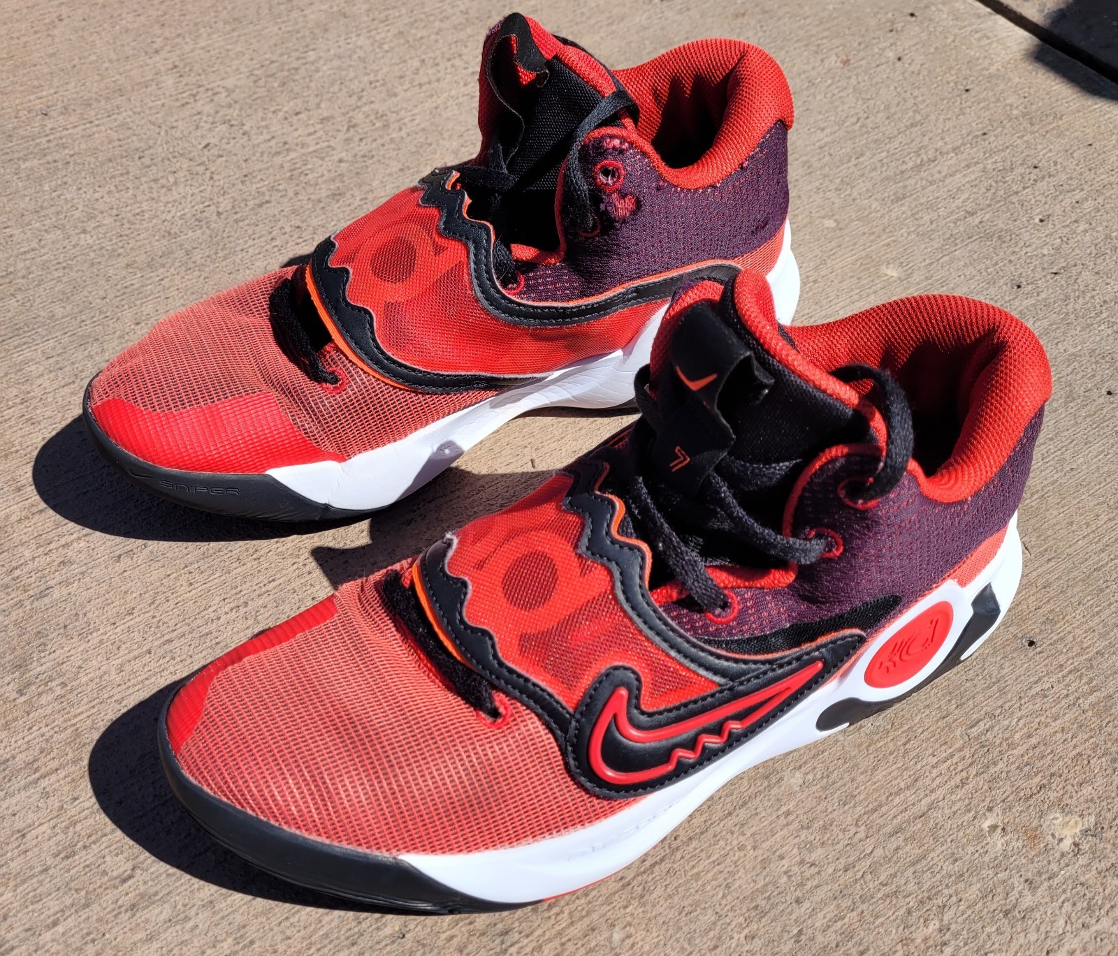 Gently  Nike KD Trey 5X Basketball Sneakers - Size Men's 12 DD9538-006
