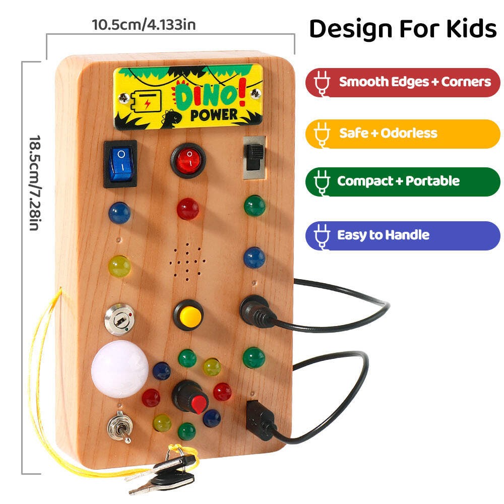 Dino Led Busy Board