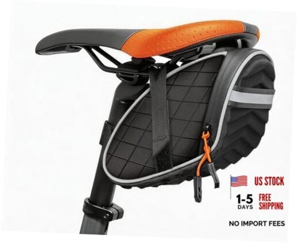 Bike Bag,Bicycle Saddle Bag,Under Seat 3D Shell Cycling Seat Bag for Mountain