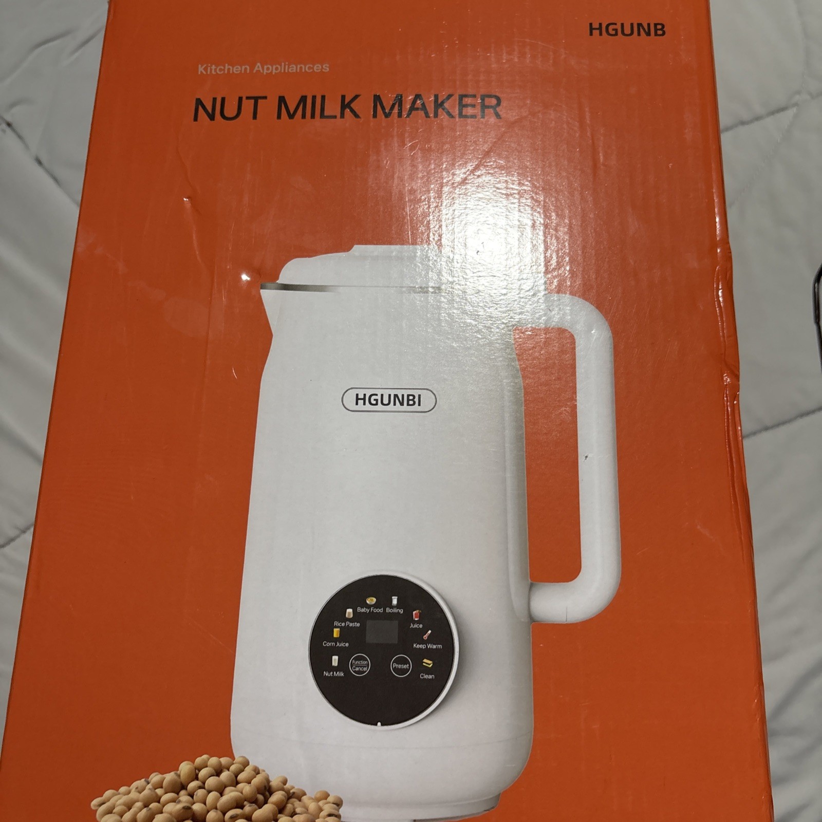 Nut Milk Maker HGUNB New Open Box