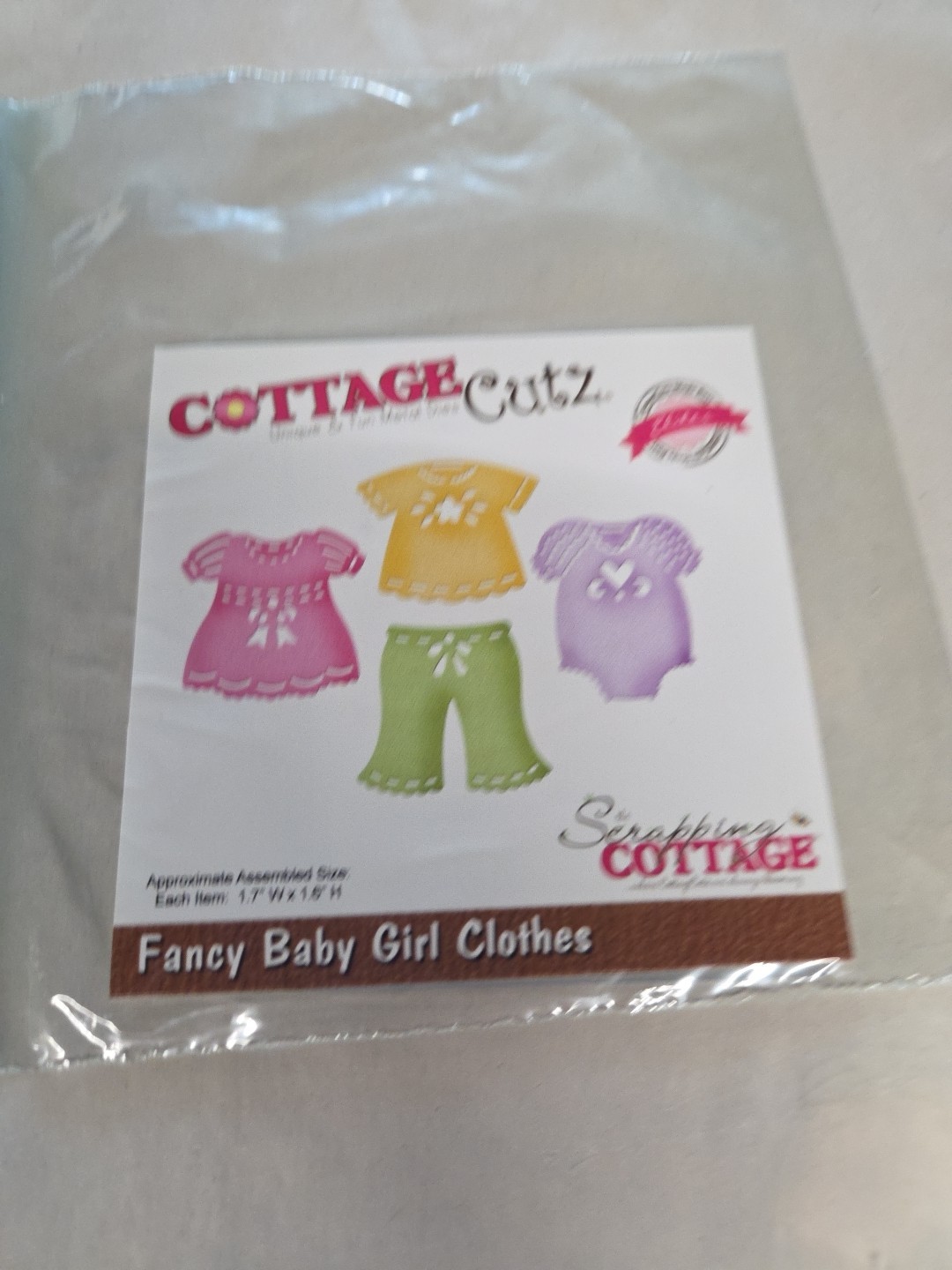 Cottage Cutz Die Fancy Baby Girl Clothes