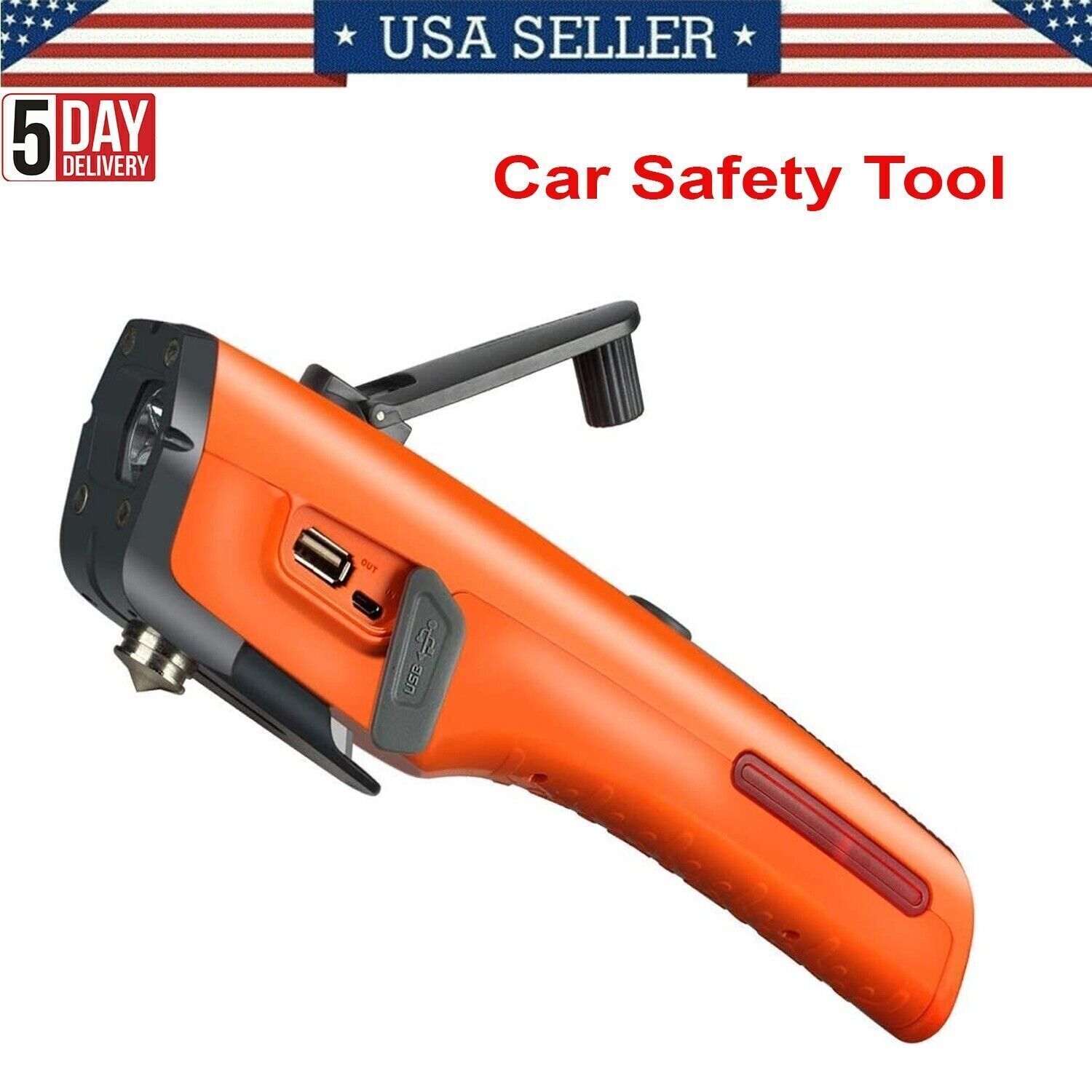 All-in-One Car Emergency Kit for Roadside Emergencies with Essential Tools