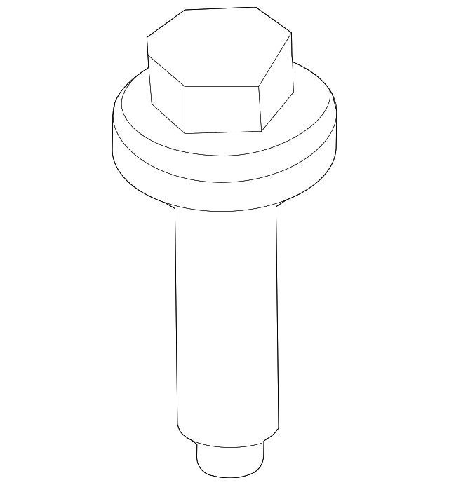Genuine Land-Rover Trans Mount Mount Bolt LR122584