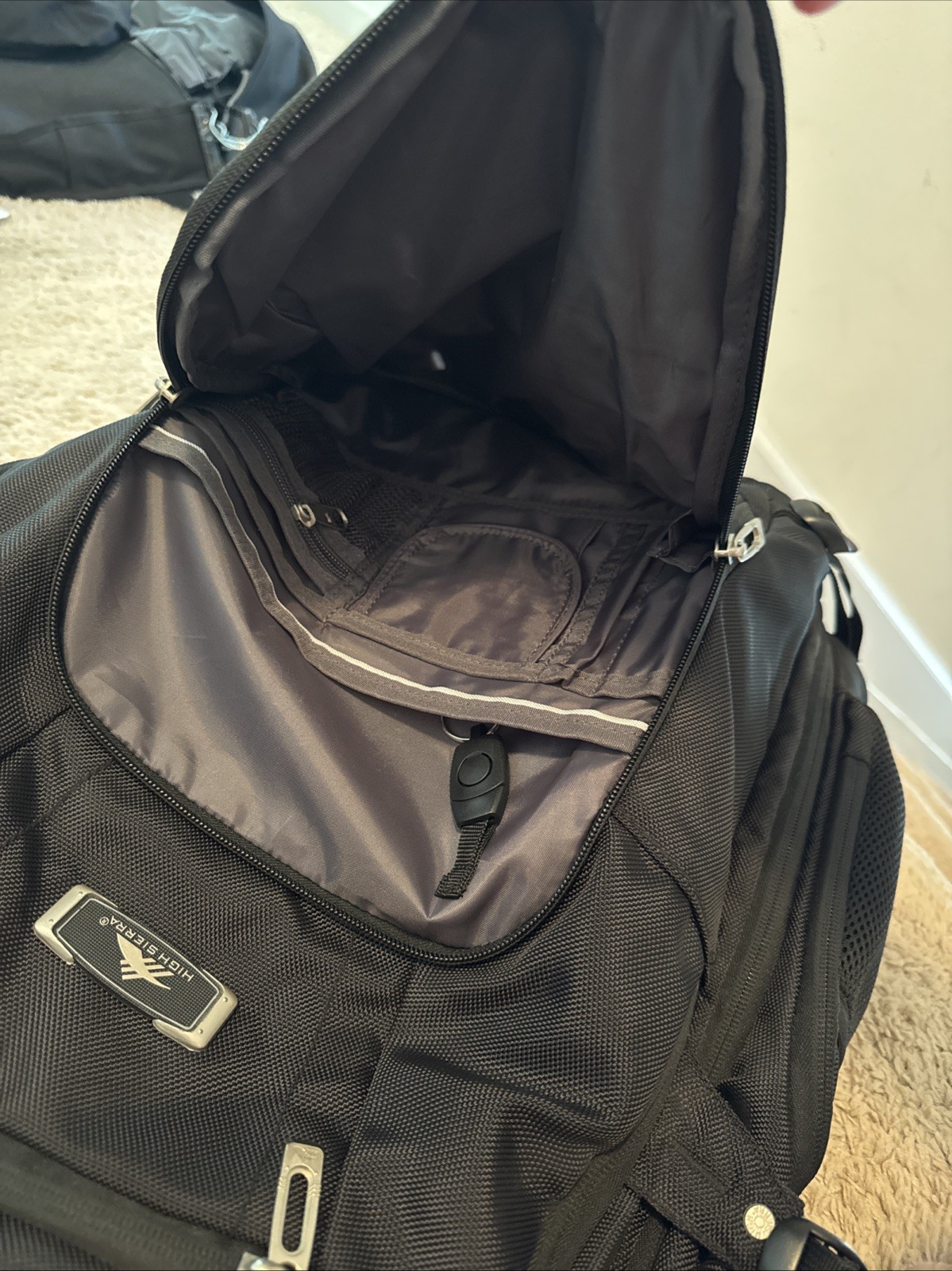 High Sierra XBT Backpack with Airflow Cooled Back NWOT