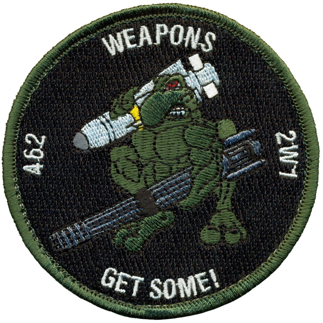USAF 462 / 2W1 A-10 WARTHOG WEAPONS LOADER PATCH
