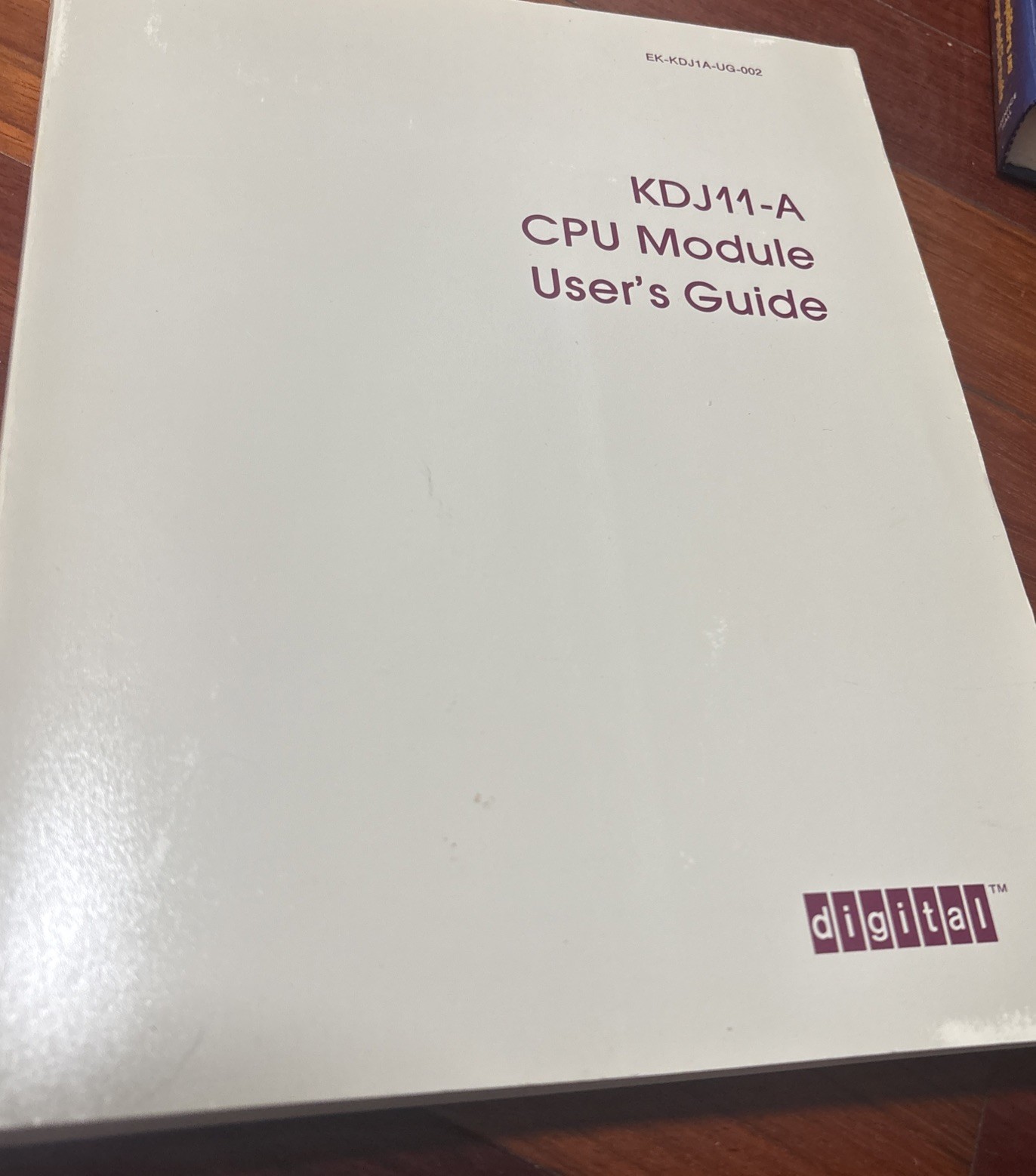 Kdj11-a Cpu Module User Guide Dec Manual Digital Book