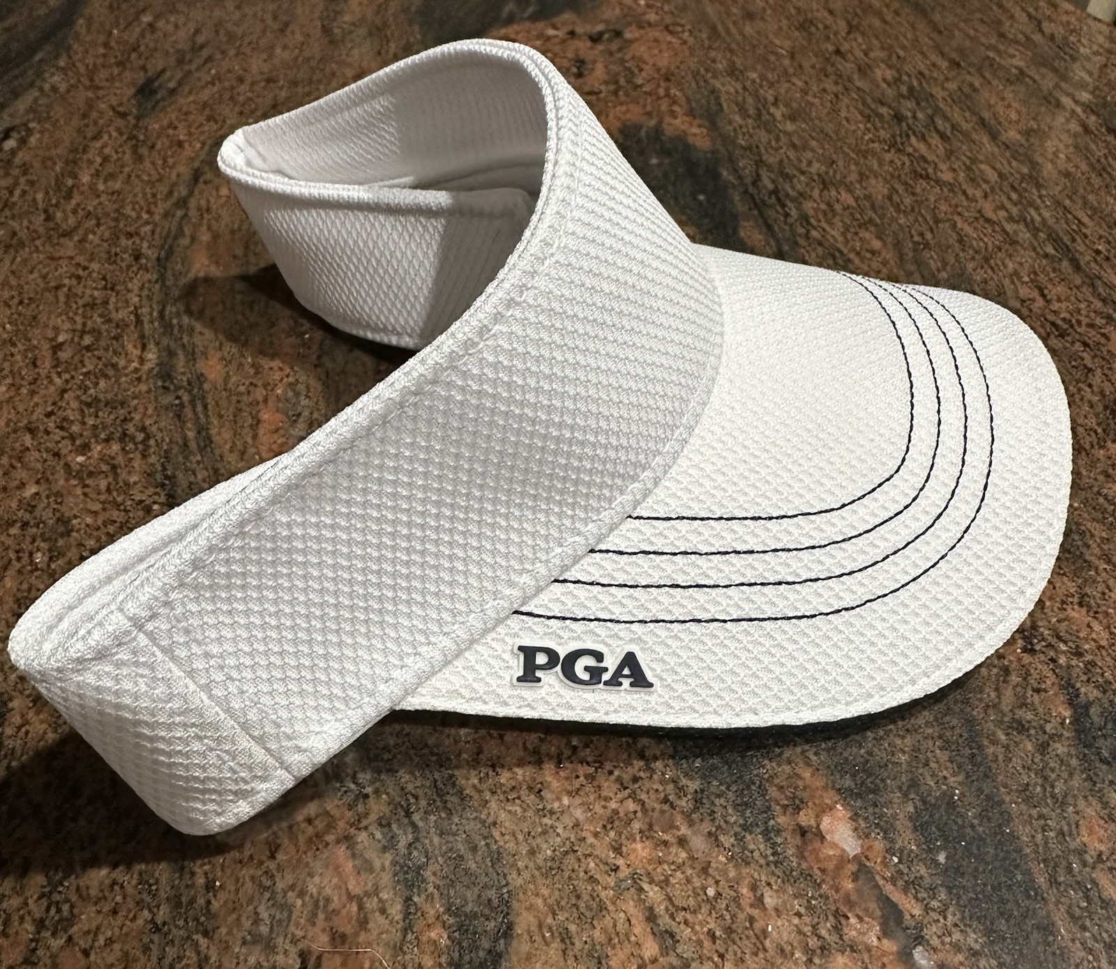 Genuine PGA Performance Golf Visor - NWT - Adjustable One Size Fits All
