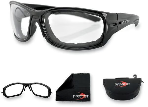 Bobster Eyewear Rukus Photochromic Sunglasses Motorcycle ATV/UTV Street Bike PWC