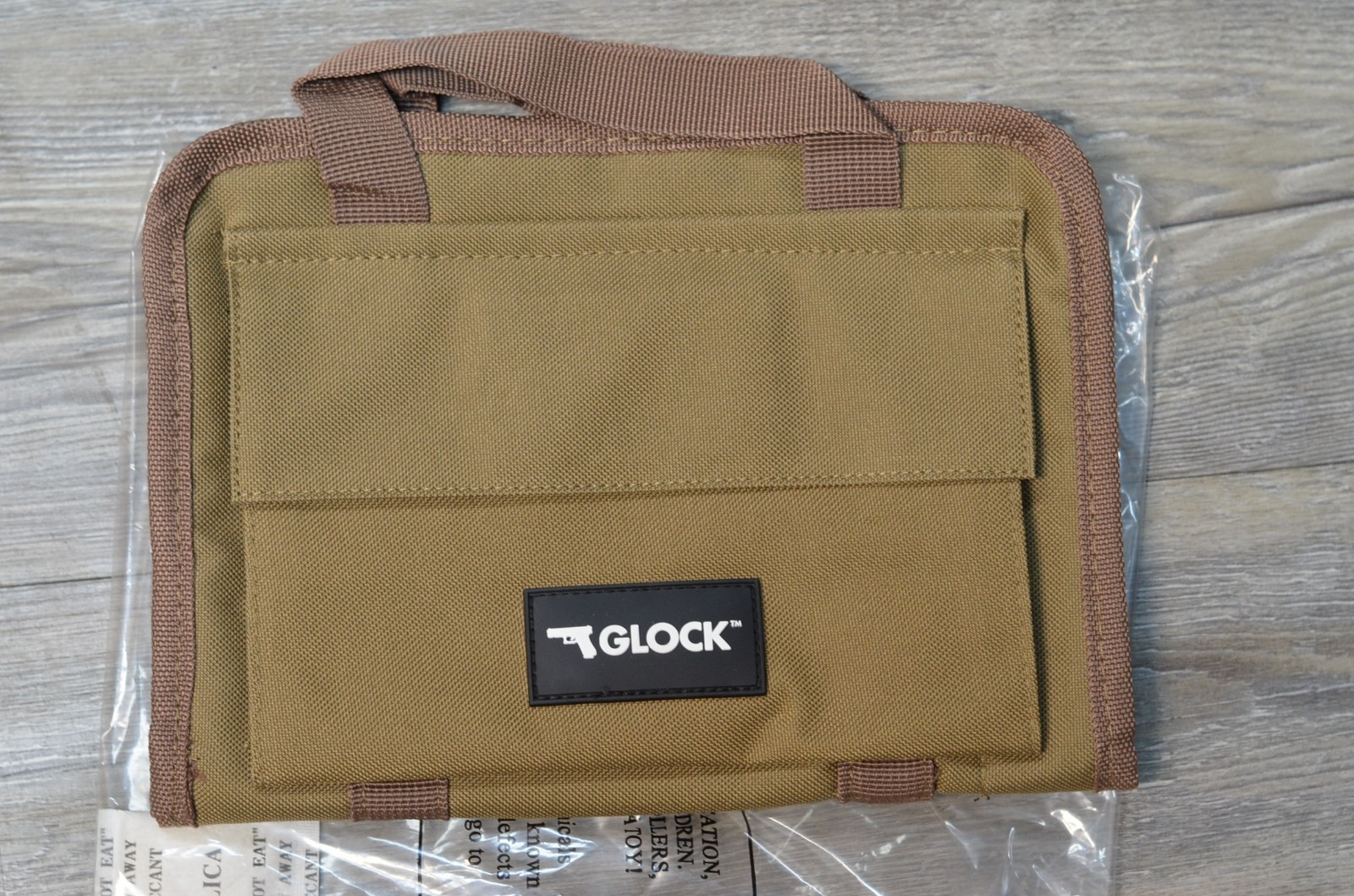 Glock Single Pistol Padded Soft Case Coyote Tan AS41016C