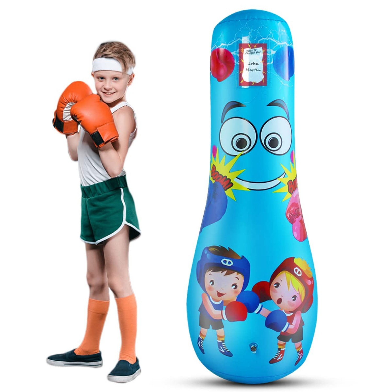 Focus Punching Bag for Practicing Karate,De-Stress Punch Bag. 125CM